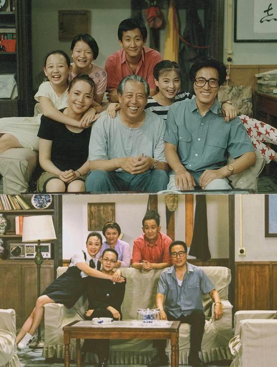 图:今昔对比《我爱我家》的主演
