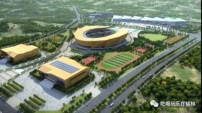 榆林西南新区体育会展中心项目顺利中标！附：效果图