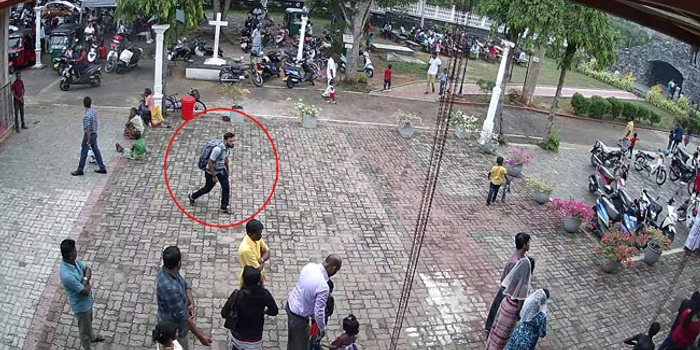 斯里兰卡爆炸监控公布:在教堂祈祷人群中引爆