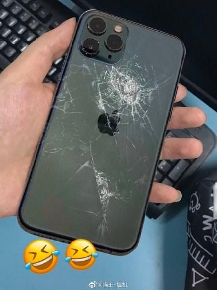 最硬玻璃也拦不住：多部苹果iPhone 11 Pro已碎