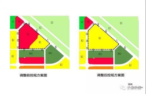 长春北湖、高新、宽城共四幅地块控规调整