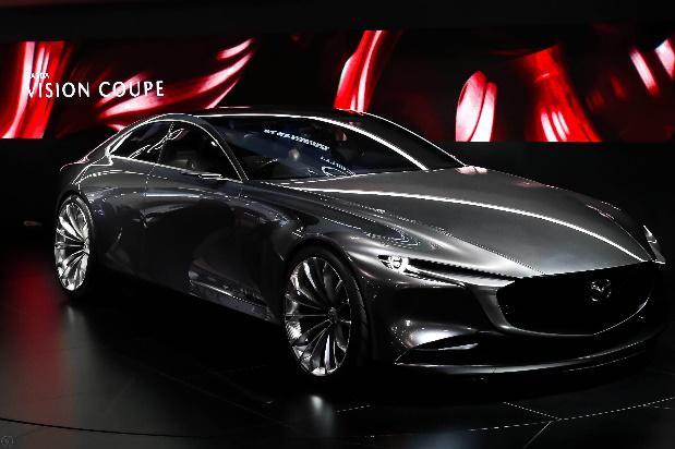 马自达携“Mazda VISION COUPE”概念车与“创驰蓝天-X发动机”亮相上海国际车展