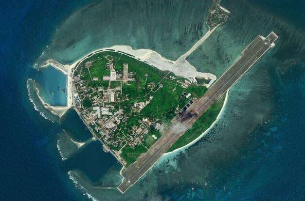 卫星图曝永兴岛近貌：面积扩大1.5平方公里，机场跑道长超3000米