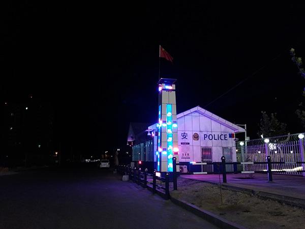 新建的便民警务站,24小时值班。