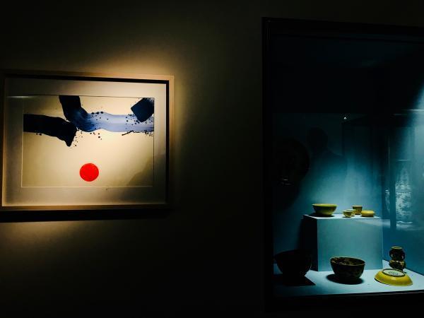 巴黎吉美博物馆展萧勤作品，在亚洲文物旁品味现代艺术语言
