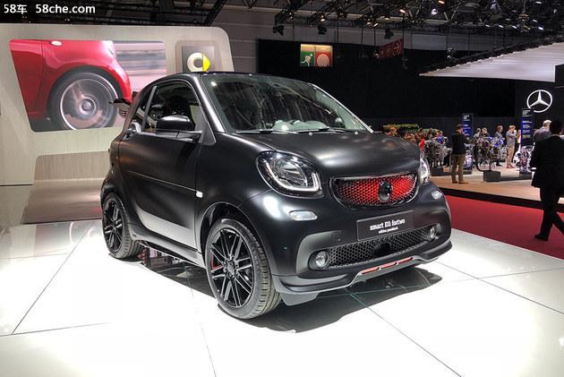 2018巴黎车展 smart EQ fortwo 特别版