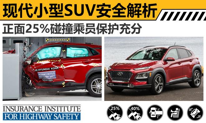 现代小型SUV安全解析 正面25%碰撞乘员保护充分