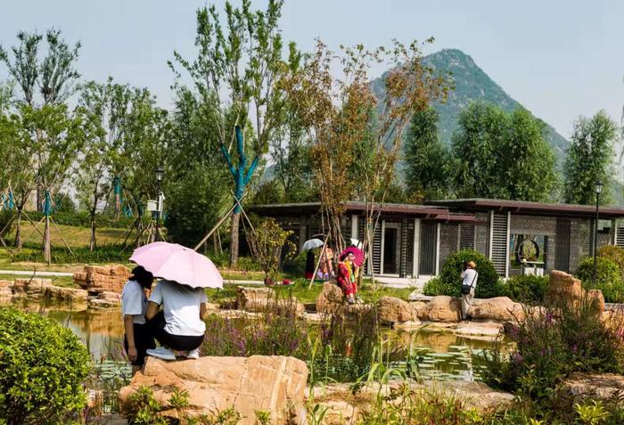 打卡风光秀丽景色宜人的济南华山湖风景区