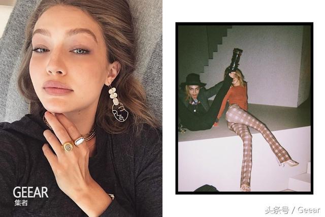 超模Gigi Hadid的Ins小号，用模特视角纪录时尚圈日常！