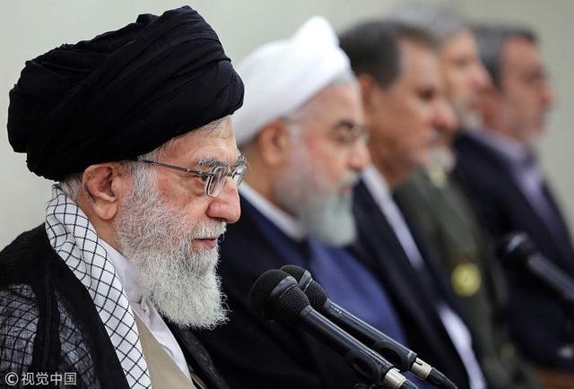 伊朗最高领袖哈梅内伊力挺总统鲁哈尼 反对议会罢免总统
