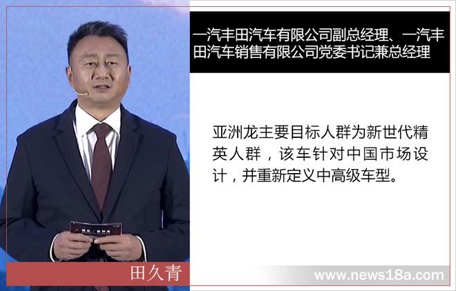 这价格凯美瑞万万没想到！亚洲龙20.88万元起售