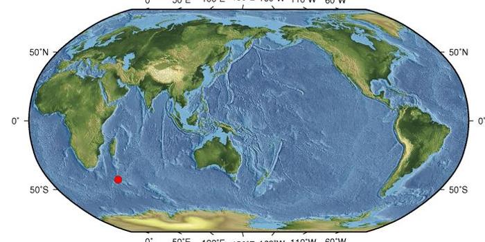 4月20日5时9分爱德华王子群岛地区发生5.9级