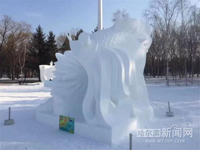 又上新了！｜全国大学生雪雕比赛佳作亮相太阳岛雪博会