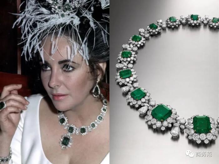女王演讲戴绿松石胸针，春天就得戴点绿色珠宝！
