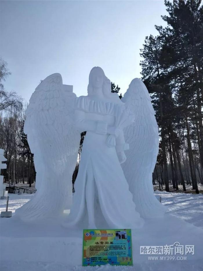 又上新了！｜全国大学生雪雕比赛佳作亮相太阳岛雪博会