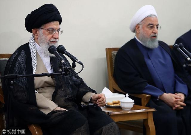 伊朗最高领袖哈梅内伊力挺总统鲁哈尼 反对议会罢免总统