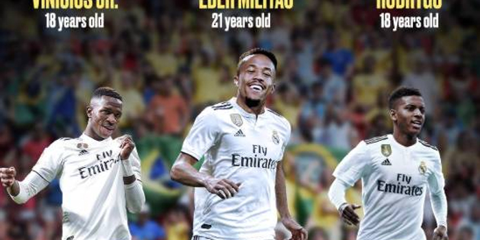 世体:皇马最近七年在引进巴西球员上已花费1.