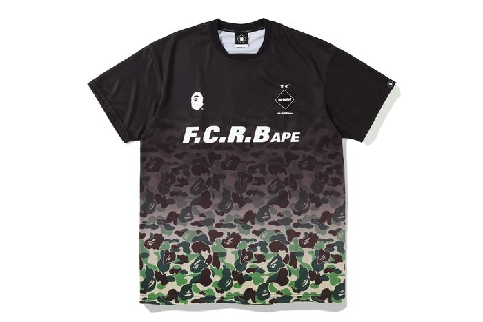 BAPE® x F.C.R.B 联名系列本周发售！又该抢鲨鱼帽衫了！