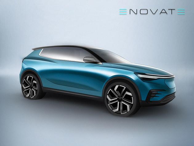 ENOVATE首款车型预告图 广州车展发布