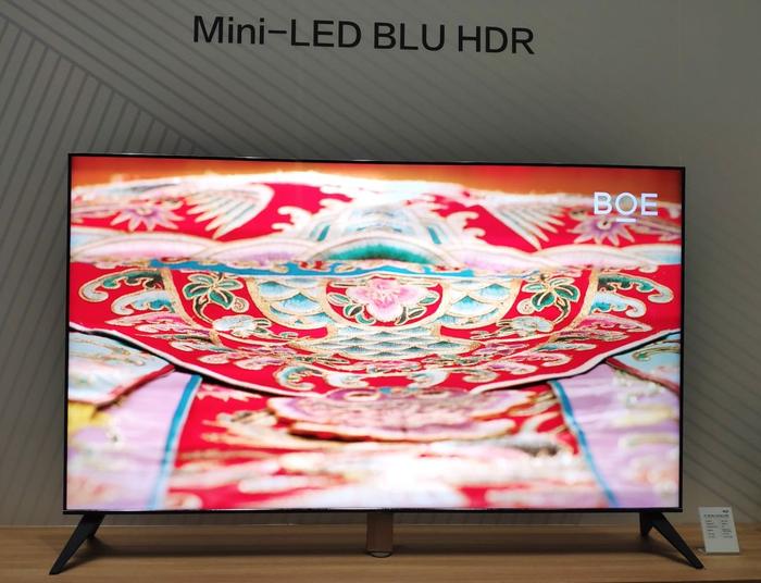 京东方将停止对LCD产线投资，明年正式出玻璃基板Mini LED产品