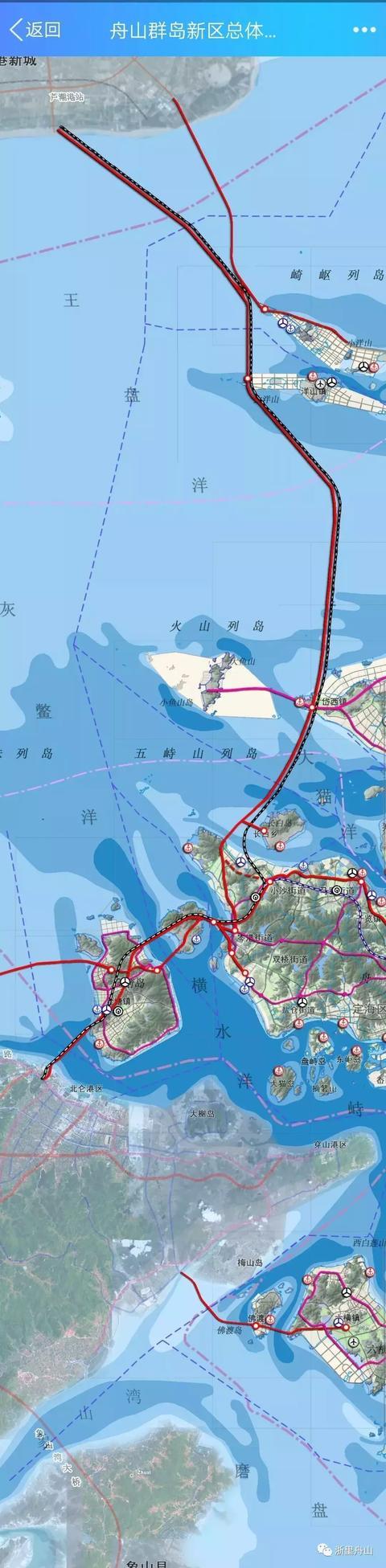 舟山群岛新区最新规划来啦！甬舟铁路、北向大通道线路都在这里