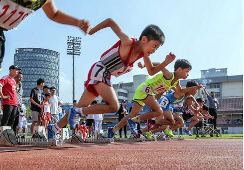 杭州上城区中小学生田径运动会落幕  五项区纪录被破