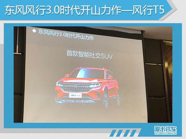 东风风行发布产品规划 5年推13款新车