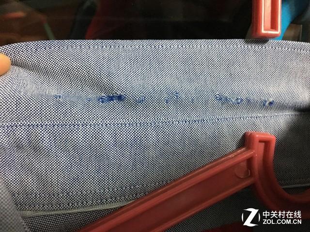 笔者被洗坏的衬衫
