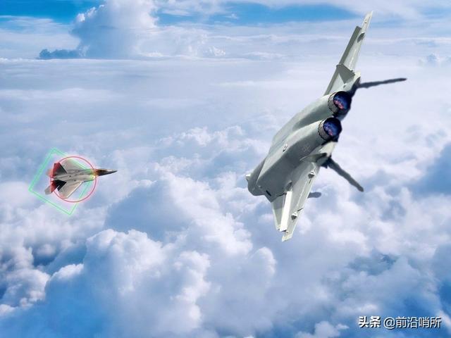 歼-20对战F-22模拟图