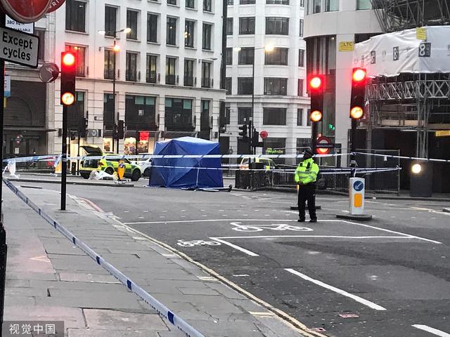 伦敦桥恐袭事件造成3人死亡 警方在案发地区加强安保