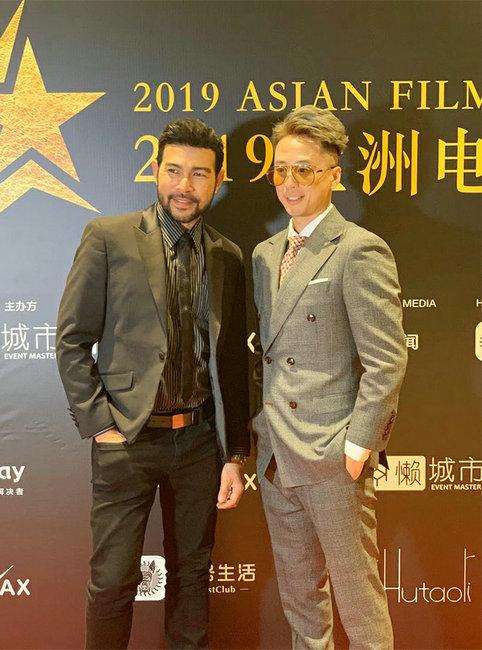 中国电影人孙晟豪Gino Sun亮相爱塔金像奖 致力将亚洲电影呈现好莱坞