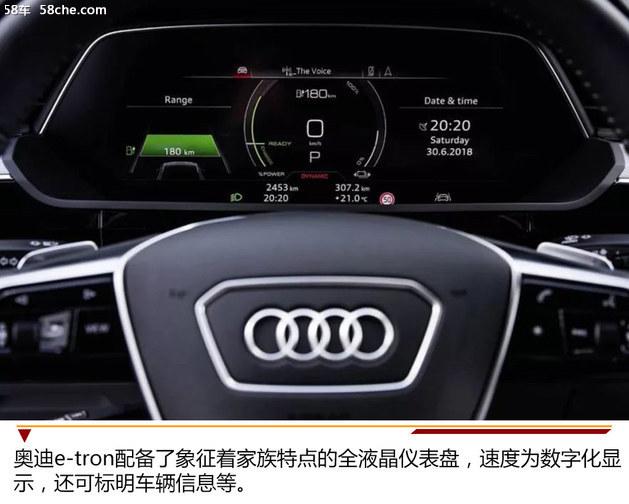 电气化先驱者 奥迪首款纯电SUV e-tron