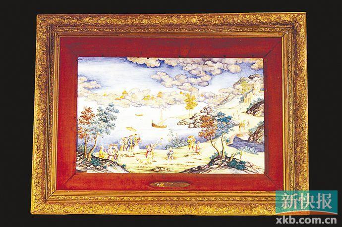 康熙念了三十年的西洋画珐琅 广东工匠把它们做出来了