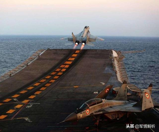 印度海军的米格29K舰载机