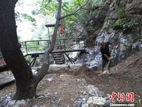 “愚公”孙怀利夫妇：7年把荒山变成“风景山”