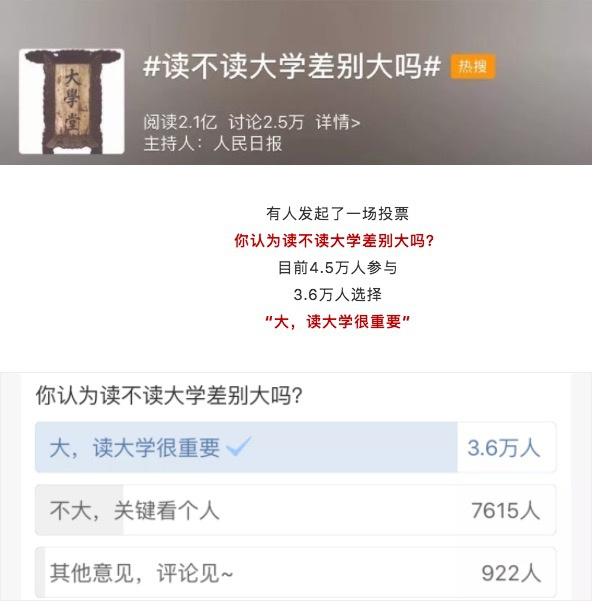 “读不读大学差别大吗？”先看看过来人他们怎么说