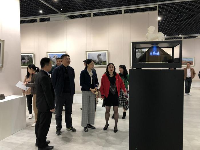 南朝石刻艺术影像作品第二场巡展在南京仙林大学城举行