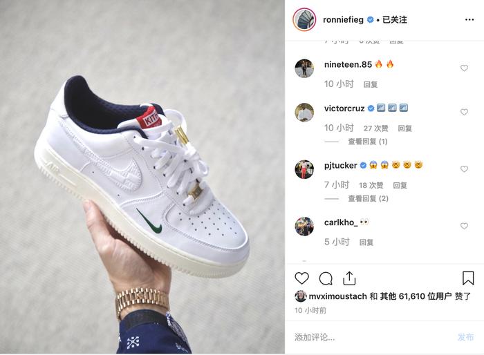 主理人亲晒 KITH x Air Force 1！鞋王塔克都惊呆了