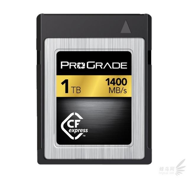 全新格式 ProGrade发布1T CFexpress存储卡