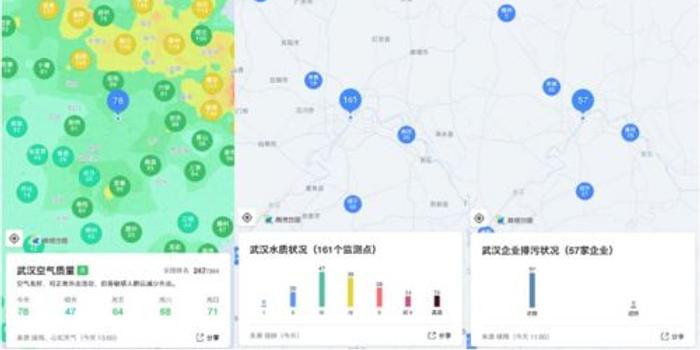 高德上线环境地图 身边空气质量及水质等全国