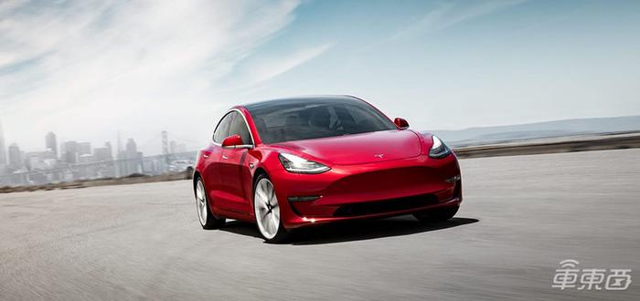 特斯拉Model 3获得软件更新 0-96km/h加速进入3秒内！