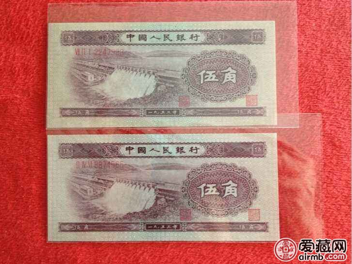 1953年五角人民币值多少钱,1953年五角人民币价格表