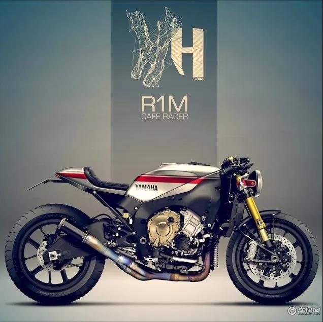 咖啡-YAMAHA R1M Café Racer by
