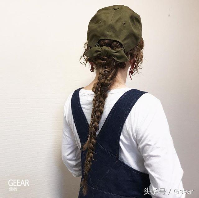 3分钟就可直接出门：日本女孩的超简易帽子发型灵感！