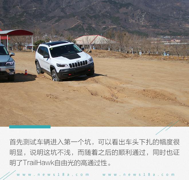 这个版本真的值 场地试全新Jeep自由光TrailHawk