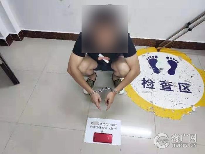 见“机”起意　三亚一男子盗窃手机被抓获