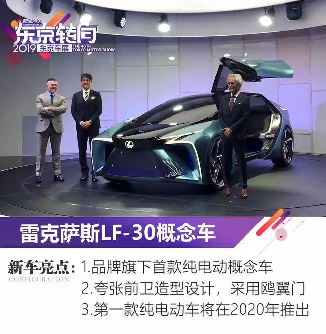 2019东京车展丨雷克萨斯LF-30概念车