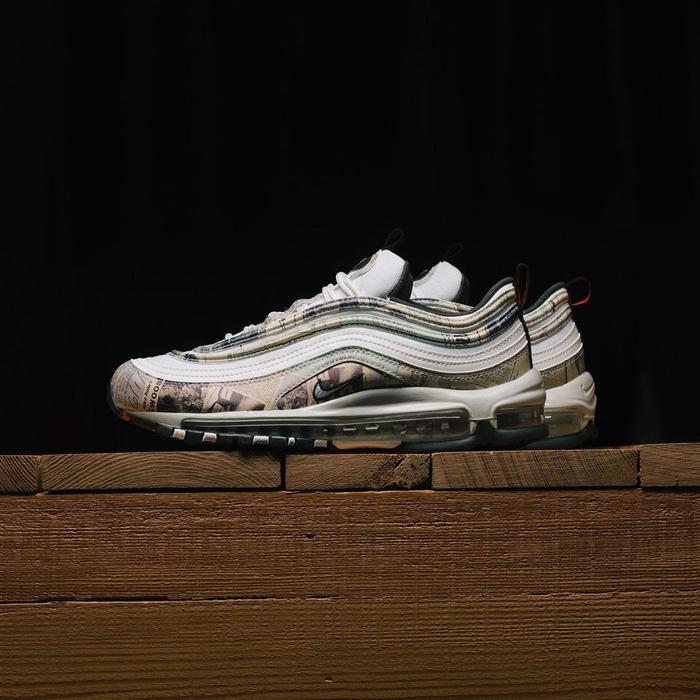 这份报纸你能穿！全新配色 Air Max 97 现已发售！