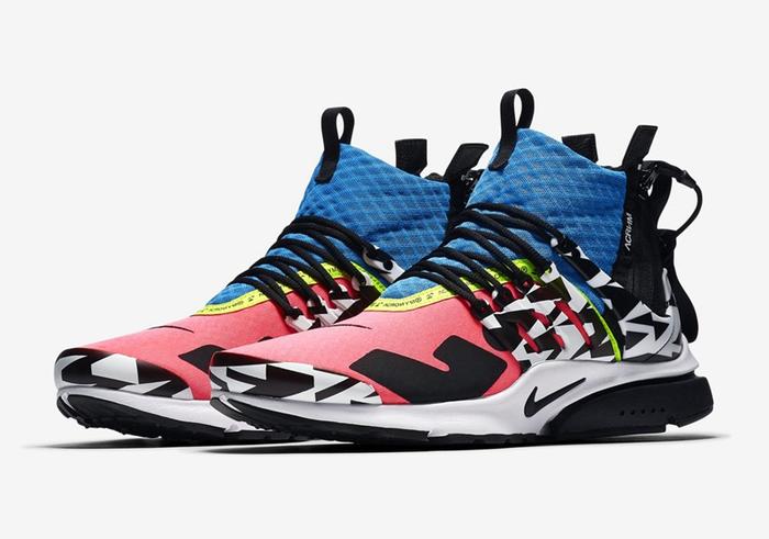 精致更胜初代！ACRONYM x Nike Presto Mid 2018 新品正式发布！