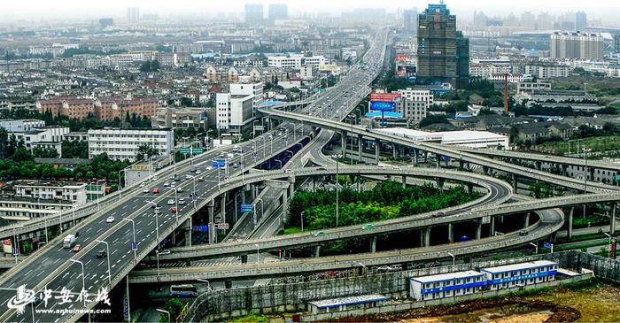 【70年安徽影像】一组图片带你看合肥城市高架交通网络蝶变之路